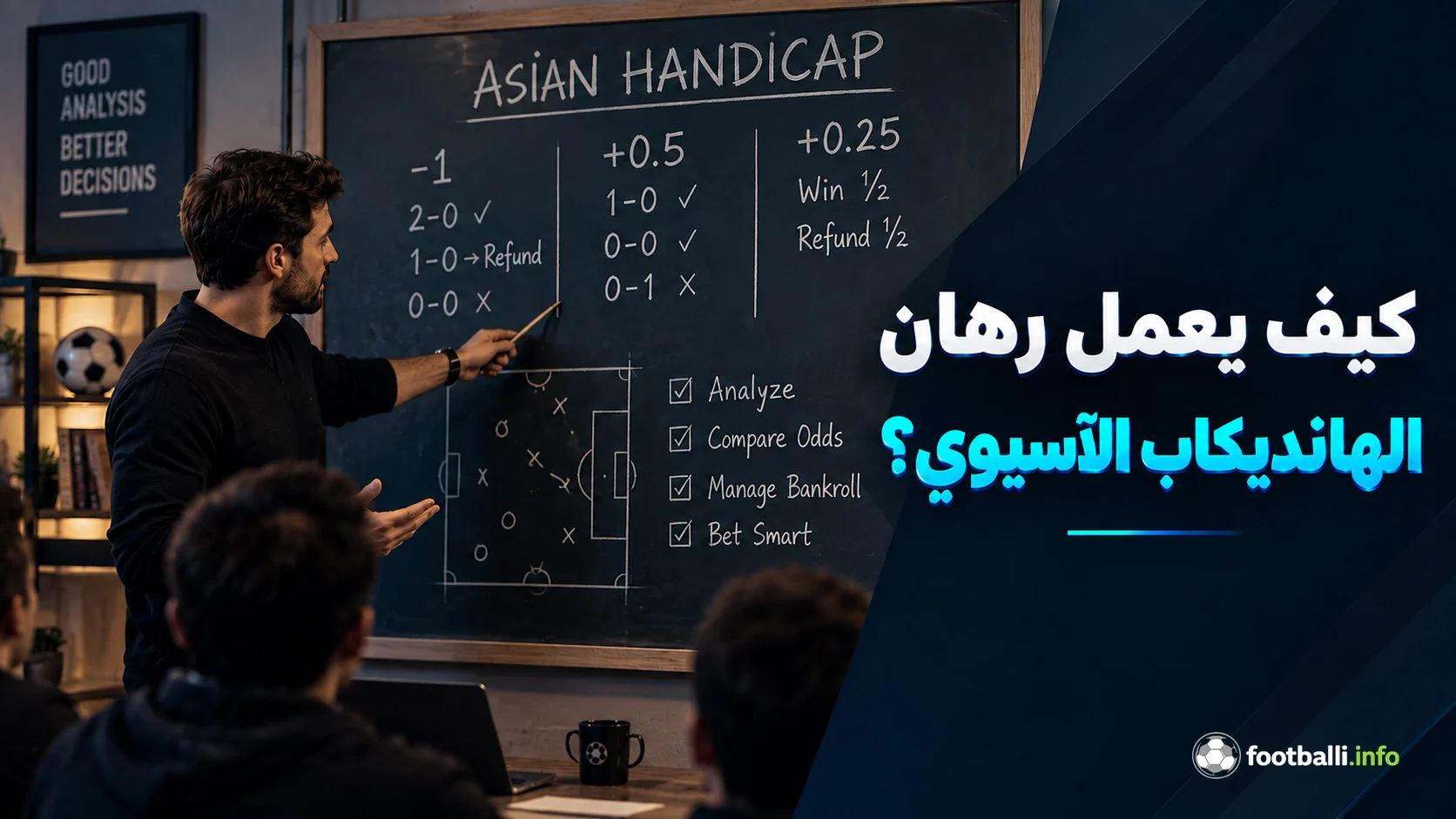 شرح طريقة عمل الهانديكاب الآسيوي