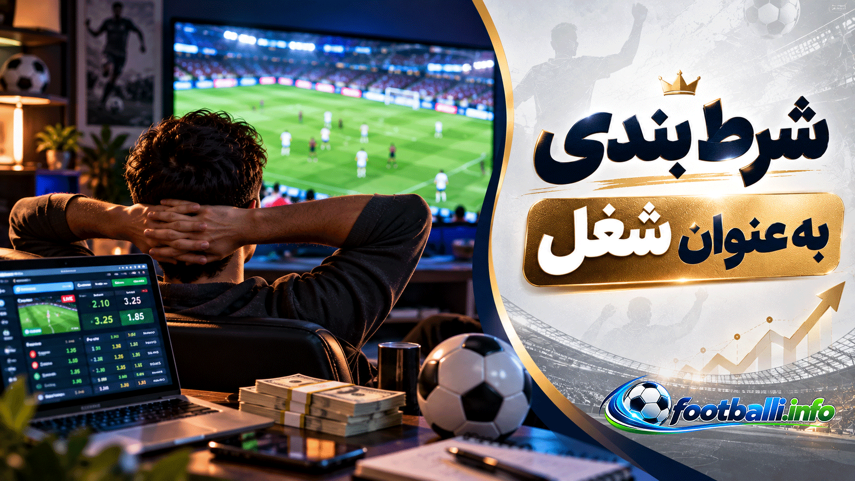 شرط بندی به عنوان شغل