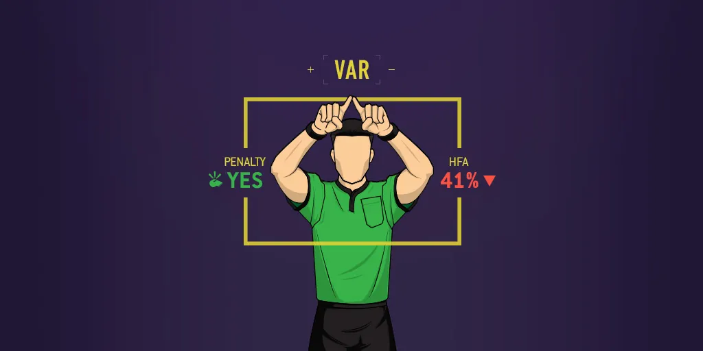 تاثیر وی آی ار (var) روی نتایج بازیها
